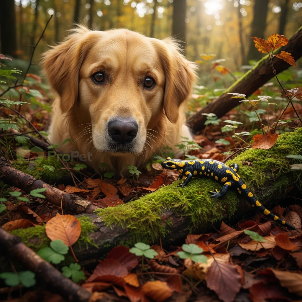 Отравление тритонами/саламандрами у собак